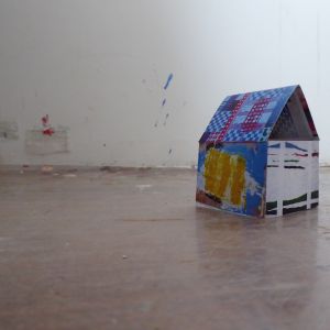 schuilhut II, zes luik. (model)