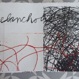 Detail uit Zomerlijnen, de sweet murmur of leaves, boekenproject AGALAB